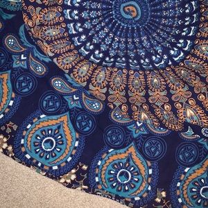 Colorful Tapestry with Design